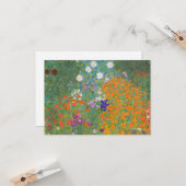 Bloemtuin (Gustav Klimt) Kaart (Voorkant / Achterkant in situ)