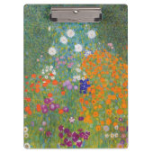 Bloemtuin (Gustav Klimt) Klembord (Voorkant)