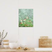 Bloemtuin in het Poster van de Regen (Keuken)