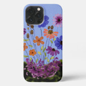Bloemtuin iPhone Hoesje (Achterkant)
