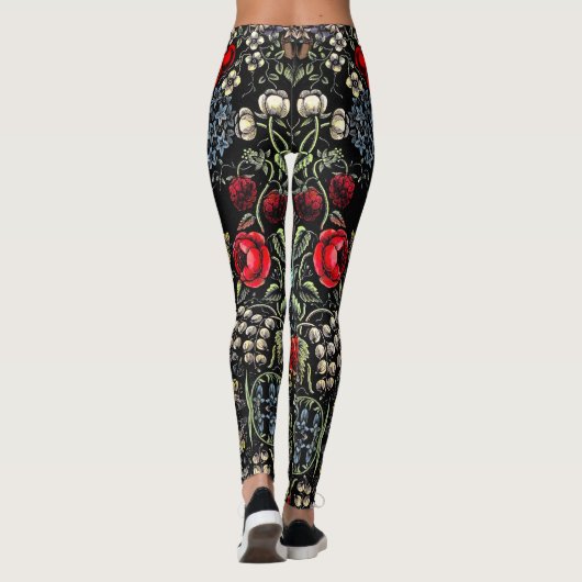  bloemtuin leggings (Achterkant)