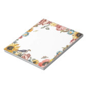 bloemtuin notitieblok (Linkerzijde)