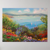 Bloemtuin. Poster (Voorkant)