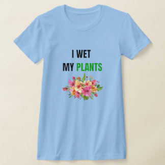 Bloemtuin T-shirt voor Plantenliefhebbers Bloem