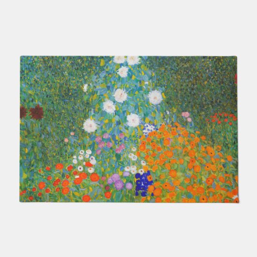Bloemtuin van Gustav Klimt Deurmat (Voorkant)