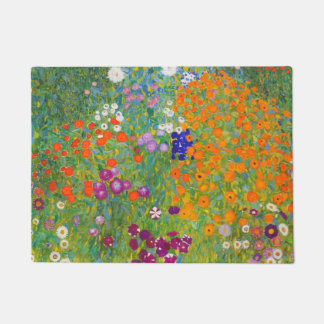 Bloemtuin van Gustav Klimt Deurmat