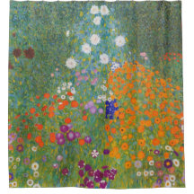 Bloemtuin van Gustav Klimt