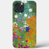 Bloemtuin van Gustav Klimt  Floral Case-Mate iPhone Case (Achterkant)