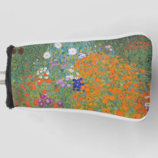 Bloemtuin van Gustav Klimt Golfheadcover (Voorkant)