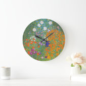 Bloemtuin van Gustav Klimt Grote Klok (Huis)