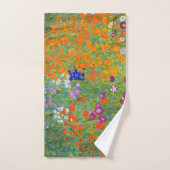 Bloemtuin van Gustav Klimt Handdoek (Handdoek)
