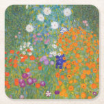 Bloemtuin van Gustav Klimt Kartonnen Onderzetters<br><div class="desc">Een prachtig kleurrijk schilderij van een bloementuin van Gustav Klimt. Verbluffende variaties in kleuren en mooie bloemen passen gewoon mooi op allerlei prachtige producten en cadeauideeën.</div>