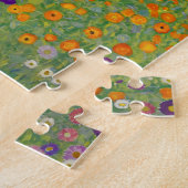 Bloemtuin van Gustav Klimt Legpuzzel (Zijkant)