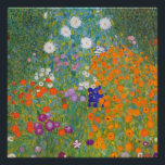 Bloemtuin van Gustav Klimt Perfect Poster<br><div class="desc">Een prachtig kleurrijk schilderij van een bloemtuin van Gustav Klimt. Verbluffende variaties in kleuren en mooie bloemen passen gewoon mooi op allerlei prachtige producten en cadeauideeën.</div>