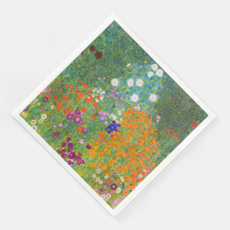 Bloemtuin van Gustav Klimt Servet