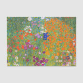 Bloemtuin van Gustav Klimt Tissuepapier (Voorkant)