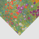 Bloemtuin van Gustav Klimt Tissuepapier (Detail)