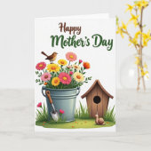Bloemtuinemmer Bloei Kaart (Gele Bloem)
