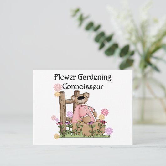 Bloemtuinen Connoisseur T shirten en cadeautjes Briefkaart (Staand voorkant)