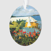 Bloemtuinen en Bungalow van Winslow Homer, Ornament (voorkant)