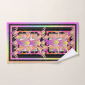 Bloemtuinontwerp Bad Handdoek (Handdoek)