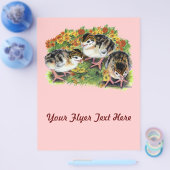 Bloemtuinsleutels Flyer (Enkel)