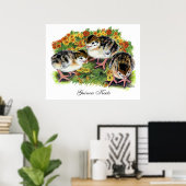 Bloemtuinsleutels Poster (Thuiskantoor)