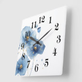 Bloemurontwekkende wandklok (Hoek)