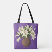 Bloemvaas Tote Bag (Achterkant)