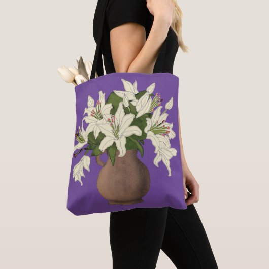 Bloemvaas Tote Bag (Dichtbij)