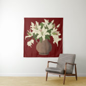 Bloemvaas Wandkleed (In situ)