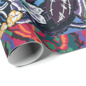  bloemvarianten Quatre Vingt Six Motifs Cadeaupapier (Rol Hoek)