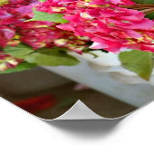 Bloemvat van de landbouwmarkt poster (Hoek)