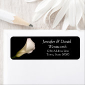 Bloemvaten Adresetiketten Witte Calla Lily Etiket (Insitu)