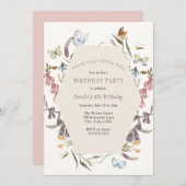 Bloemvaten Bloeddag Kaart (Voorkant / Achterkant)