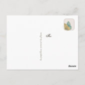 Bloemvaten Shabby Collage Postale Frans Briefkaart (Achterkant)