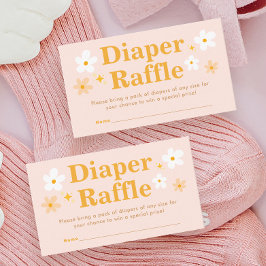 Bloemveer Baby shower Luier Raffle Informatiekaartje