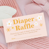 Bloemveer Baby shower Luier Raffle Informatiekaartje