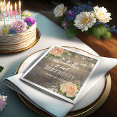 Bloemveer van de Partij van de Dagen Rustic het Ko Servet