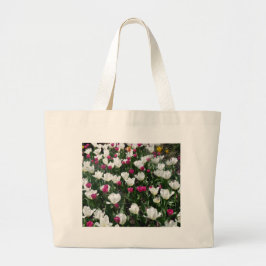 Bloemveld Grote Tote Bag