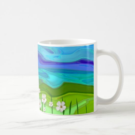 Bloemveld Koffiemok (Rechts)
