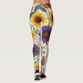 Bloemveld Leggings (Achterkant)