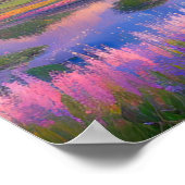 Bloemveld Oasis Poster (Hoek)