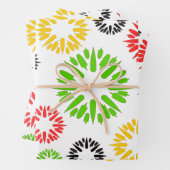 bloemveldpakpapier inpakpapier vel (In situ)