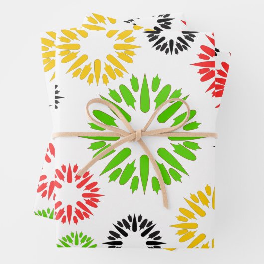 bloemveldpakpapier inpakpapier vel (In situ)