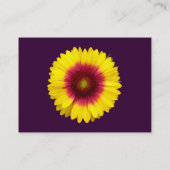 Bloemventilator - Paars Visitekaartje (Achterkant)