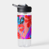 bloemverfroze waterfles (Rechts)