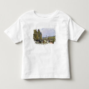Bloemverkopers door de zegen kinder shirts