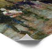 Bloemverkopers door de zegen poster (Hoek)