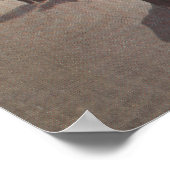 Bloemverkopers, Kearny & Market Streets Poster (Hoek)